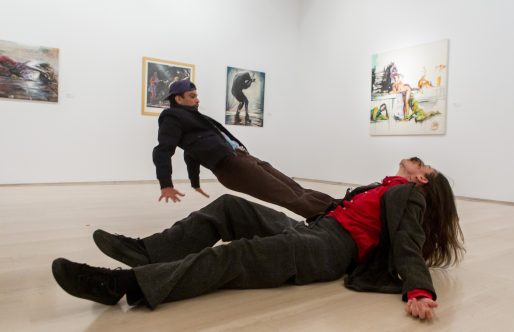 SANDRA ORTEGA Y SEIFEDDINE MANAI RESIGNIFICAN LA OBRA DEL PINTOR JUAN CARMONA VARGAS CON SU PERFORMANCE ‘S.P.A.C.E.’